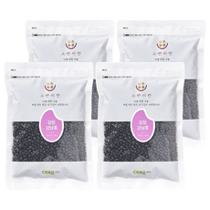 씨익 소반미반 검정강낭콩, 500g, 4개