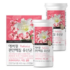 EVERFIT 女性乳酸菌膠囊, 30顆, 2罐