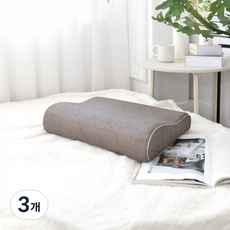 매직베드 메모리폼 베개, 모던초코, 3개