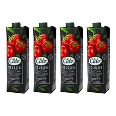 Cido 海鹽番茄汁, 4瓶, 1L