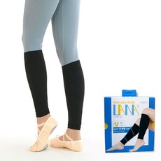 라나핏 의료기기 압박밴드 종아리형 블랙 2p, 1세트, 종아리/무릎형