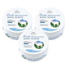 Leivy 山羊奶身體磨砂膏, 400g, 3個