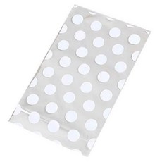 올하이 포토카드 스티커 슬리브 포장 봉투 8 x 13 cm, 라운드화이트, 10개