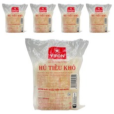 비폰 후티코 쌀국수면 2mm, 5개, 500g