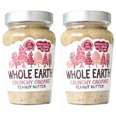 훌얼스 유기농 땅콩버터, 340g, 2개