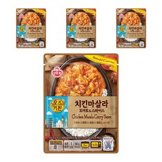 오뚜기 오즈키친 치킨마살라, 4개, 180g
