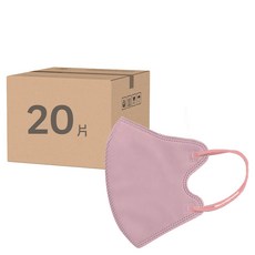 Charmed 昌明生技 成人小臉耳繩口罩 M, 薔薇紫, 10片, 2盒