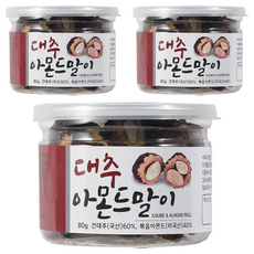 NUTORY 紅棗杏仁捲, 80g, 3個