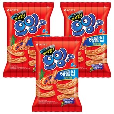 LOTTE 樂天 Oing酥脆條 海鮮口味, 151g, 3包