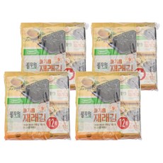 풀무원 들기름 재래도시락김, 60g, 4개