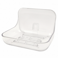 UdiLife 優的生活大師 hold掛 肥皂架 底部瀝水孔 透明設計, 透明色, 1個