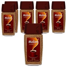 Maxim 麥心 阿拉比卡即溶咖啡粉, 100g, 1罐, 6罐