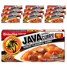 House 爪哇咖哩塊 辣味, 185g, 10盒