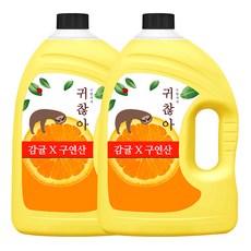 ATO Safe 懶得洗碗洗碗精 橘子香, 2個, 3L
