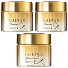 TSUBAKI 思波綺 金耀瞬護髮膜 金色版, 3罐, 180g