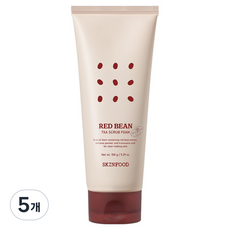 스킨푸드 레드빈 트라넥사믹애씨드 스크럽 폼, 150g, 5개