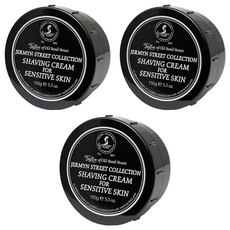 Taylor of Old Bond Street 傑明紳士 刮鬍膏 敏感性肌膚適用, 150g, 3個