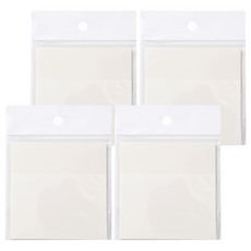 便利N次貼 7.5x7.5cm PET材質 (4包/組), 透明, 1組