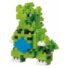 nanoblock 河田積木 KWD 積木 NBPM 099 班基拉斯 110, 1個, 班基拉斯 綠色