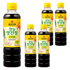 몽고간장 만능맛간장 국 찌개용, 500ml, 5개