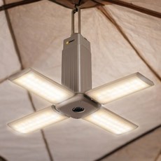 어웨이 4패널 캠핑 랜턴, 탄베이지, 1개