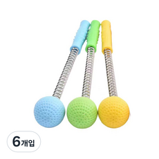 abm 彈簧頸部按摩棒, 6個, 隨機出貨