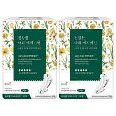 YEJIMIIN 玥之美人 漢方草本衛生棉 41cm, 16片, 2包