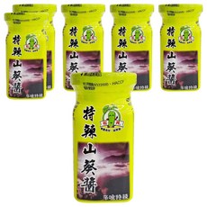 松井 特辣山葵醬, 辛嗆特辣，玻璃瓶裝，台灣製造, 100g, 6罐