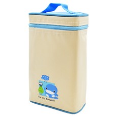 KU.KU Duckbill 酷咕鴨 奶瓶保溫袋 雙層隔熱保溫, 130 x 68 x 230mm, 米色