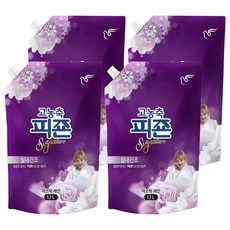 碧珍 Signature系列 高濃縮室內晾衣柔軟精 補充包 1.7L, 4包