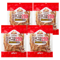 ojingeosesang 鐵板烤魷魚, 150g, 4包