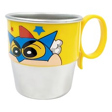 Shinchan 蠟筆小新 不鏽鋼握把水杯 280ml, 1個