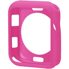 4YOU 스마트워치 컬러 TPU 케이스 40mm, 비비드핑크