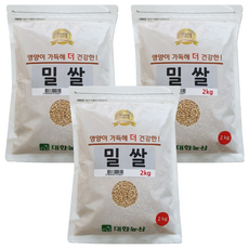 대한농산 밀쌀, 2kg, 3개