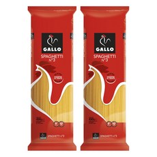 GALLO 스파게티 No 3, 450g, 2개