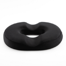 孕婦甜甜圈坐墊, 黑色