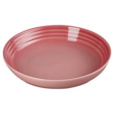 LE CREUSET 義麵盤22cm 900ml容量 輕巧好用 增添餐桌美感, 22cm, 薔薇粉, 1個