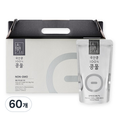대학두유 국산콩 콩물, 60개, 190ml