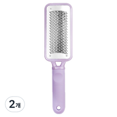 모노젠트 파스텔톤 발뒷꿈치 굳은살 각질 제거기 퍼플, 90.8g, 2개, 1개입