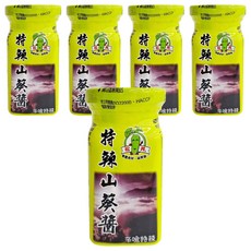 松井 特辣山葵醬 玻璃瓶裝 台灣製造, 100g, 5罐