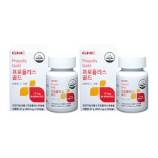 GNC 프로폴리스 골드, 60정, 2개