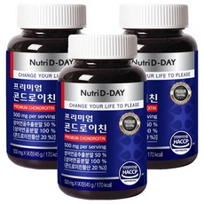 뉴트리디데이 프리미엄 콘드로이친, 90정, 3개