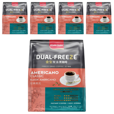 金寶雙凍美式黑咖啡 100%冷凍乾燥咖啡 經典美式風味, 2g, 30入, 5袋