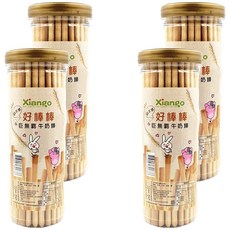 Xiango 匠菓子 阿不就好棒棒 巨無霸牛奶棒, 360g, 4罐