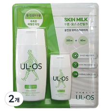 우르오스 올인원 스킨밀크 200ml + 60ml 세트, 2개