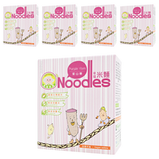 NATURMI 幸福米寶 幸福米麵 紫山藥, 台灣優質稻米, 無鹼水 無鹽, 8個月以上寶寶適用, 240g, 5盒