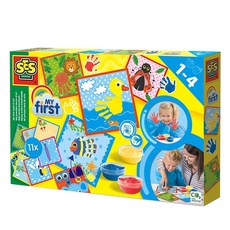 荷蘭SES DIY手作系列-掌印畫藝術 適用年齡：一歲以上, 多色, 1盒