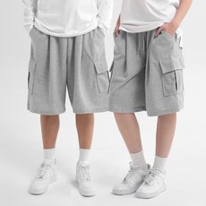 JHSTYLE 男士工裝褶飾百慕達短褲 JHROK597