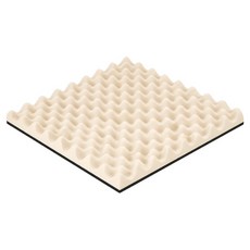 델리리움 난연 벽제 흡음재 비표준 고무폼2cm, 아이보리, 1개