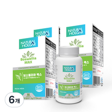 네츄럴올가 보스웰리아 맥스 보스웰릭산 영양제 67.5g, 90정, 6개